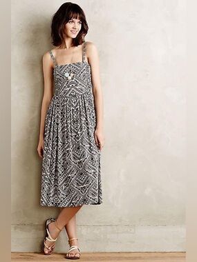 Anthropologie Corey Lynn Calter Sketchbook midi dress